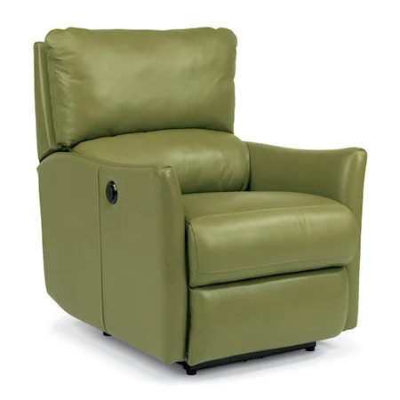 Power Recliner with Flared Arms